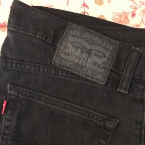 Men’s Levi’s 511 slim fit- black- 32/32